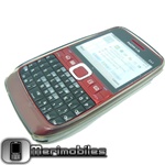 Soft rubber Clear Case Grey for Nokia E63+ Free Gift