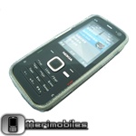 Soft rubber Clear Case for Nokia N78+Free Gift