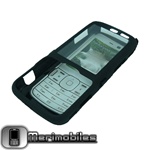 Rubber Case for Nokia N79 Black+Free Gift