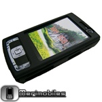 Rubber skin case for Nokia N95/N83 Black 8GB Version+Free Gift