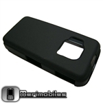 Rubber skin case for Nokia N81 Black+Free Gift