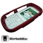 Hard Rubber Case Red for Samsung SCH-U450 Intensity+Free Gift