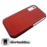 Rear Rubber Cover Case Red for Samsung S5230/S5233+Free Gift