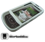 Rubber Case for Samsung i7500 Galaxy  White+Free Gift