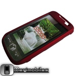 Rubber Case for Samsung S8000 Jet Galaxy Red+Free Gift