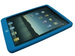 Silicone Soft Skin Case Blue for Apple IPAD