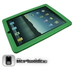 Silicone Vein Soft Skin Case Green for Apple Ipad