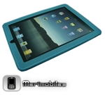 Silicone Vein Soft Skin Case Blue for Apple Ipad