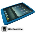 Silicone Vein Soft Skin Case Blue for Apple Ipad