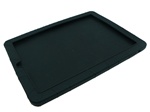 Silicone Vein Soft Skin Case Black for Apple IPAD