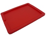 Silicone Vein Soft Skin Case Red for Apple IPAD