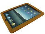 Silicone Vein Soft Skin Case Orange for Apple IPAD