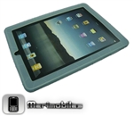 Silicone Vein Soft Skin Case White for Apple IPAD