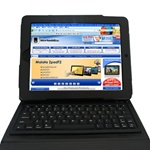 Bluetooth Leather Case for Apple Ipad
