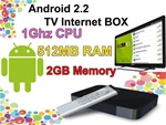 Flexiview FV1 Android 2.2 TV Box 1080p HDMI OUT 1GHz Samsung Bluetooth