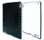 New Leather Case for Apple iPad 2G/3 Black & White Color