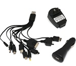 10 In 1 Universal USB Charger&Car Charger For Laptop PC Mobile Phone