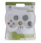 For Xbox 360 Wireless Controller With PC Wireless Gaming Receiver + Docking Charger Station