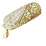 Jewelry Shape with Metal Plating Housing 4GB USB Flash Drive