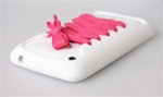 iShoe Series Silicone Cover Case for iPhone 4