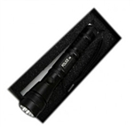 Black 1W Bright LED Flashlight
