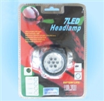 7 LED Lights Waterproof Superbright Headlamp