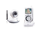 Video Baby Monitor 2.4G Night View PIR Detection OSD Menu LCD