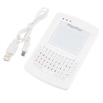 Wireless Handheld Micro Mini Bluetooth Keyboard Mouse Touchpad With Laser Pointer