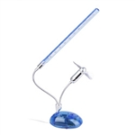 LED Desk Lamp with USB Fan for Laptop PC