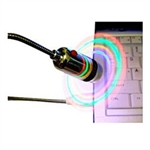 Mini USB LED Fan + Metal Frame + Porous Cooling