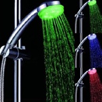 Water Plating LED Shower Heads