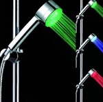 ABS Nickelage Temperature Controlled LED Shower Heads