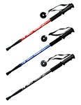 Soft Wood Handle Telescopic Aluminum Alloy Alpenstock