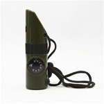 6-in-1 Thermometer Compass/Military Compass/Multifunction Compass