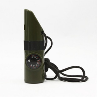 6-in-1 Thermometer Compass/Military Compass/Multifunction Compass