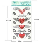 "My Heart is Flying" Tattoo Sticker