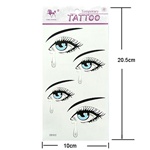 Tears Pattern Temporary Tattoo Sticker