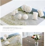Fashion Fine Square Pearl Studs