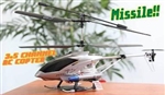 3.5CH RC Helicopter with Missile