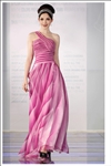 Hot Sale Long Party Wedding Dress Oneshoulder Dress in Gradient Color