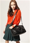 Love Match Poly Urethane Messenger/Shoulder Bags Simple Style