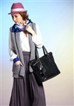 Love Match Poly Urethane Shoulder Bags With Tassels