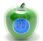 HAPTIME Translucent Crystal Apple Talking Clock Alarm Clock / Creative Electronic Alarm Clock