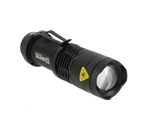 Sipik SK68 Mini Adjustable Zooming LED Flashlight (Black)
