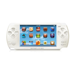 JXD F3000 4.3" 3D Game Console 4GB 720P MP3 MP4 Player FLASH GBA SFC SMD