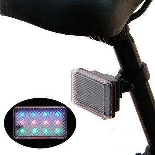 12LED Bicycle Taillights/Colorful Safelight