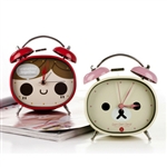 Mute Alarm Clock/Creative Fashion Bell Alarm Clock/Lovely Personality Lazy Nemesis Watches