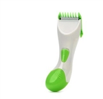 Baby Hair Clipper with Accessories Set - Green + White (1xAA)
