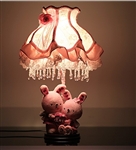 Countryside Lace Fabrics Creative  Lamp
