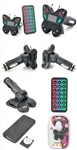 Butterfly Style 1.1" LCD Car MP3 Player FM Transmitter w/ USB / SD / TF - Black (12~24V)
